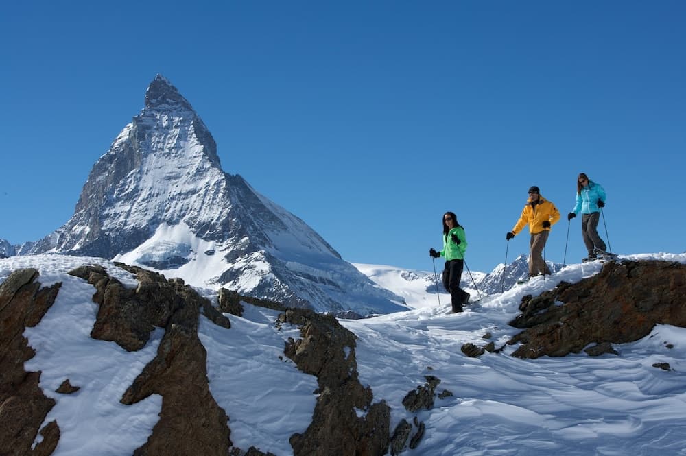Snowshoeing