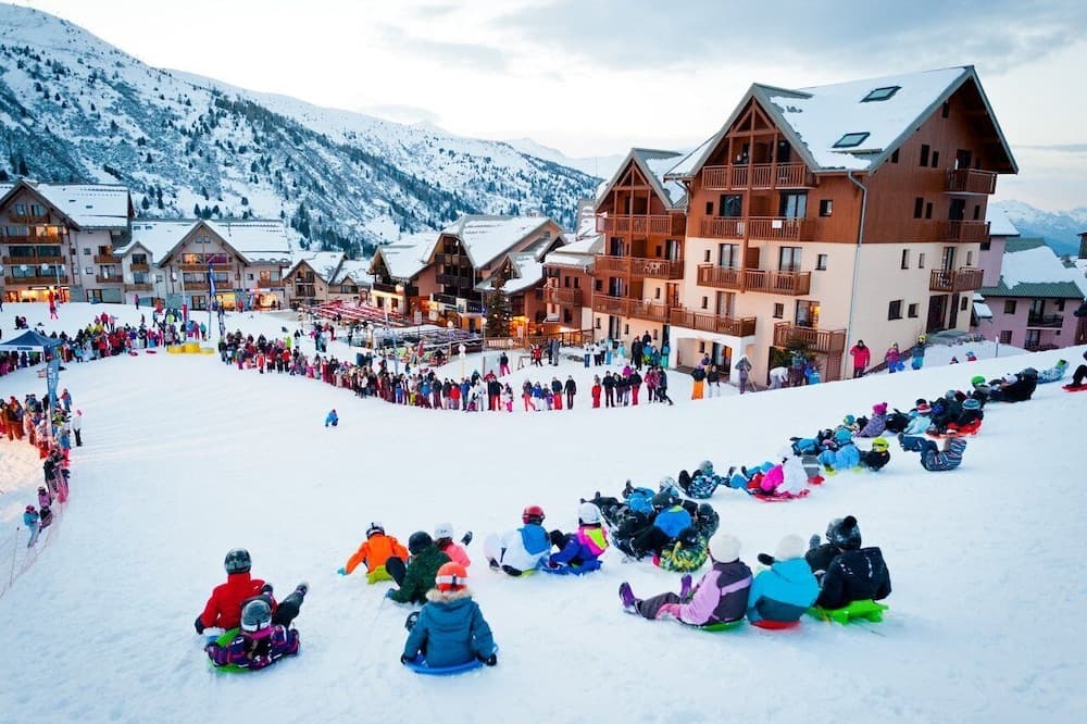 Snow and ski sports