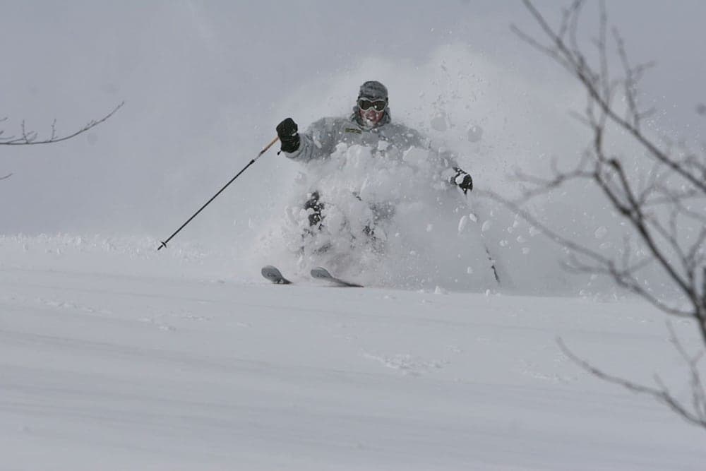 Skiing