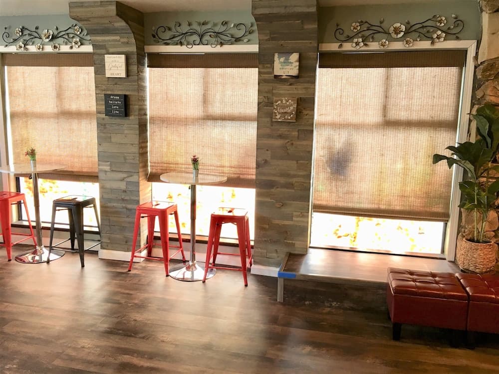 Lobby sitting area