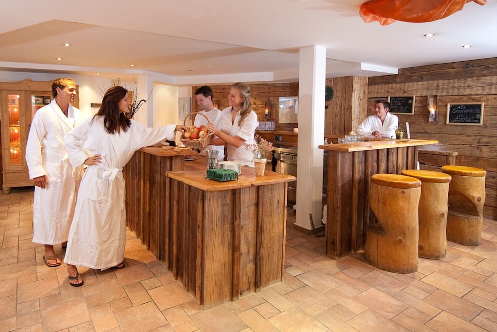 Spa reception