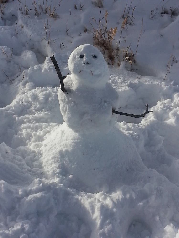 Snowshoeing