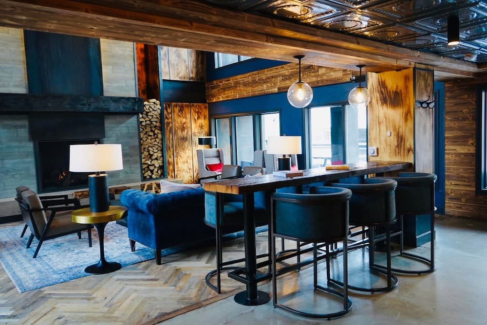 Lobby sitting area