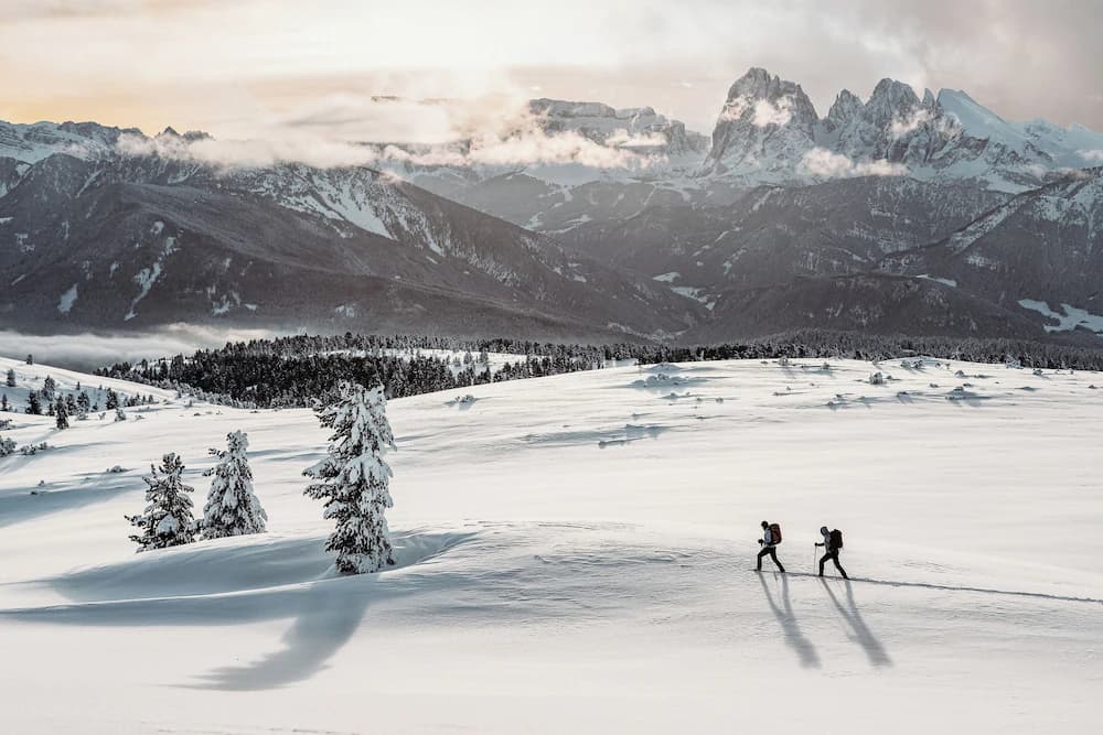 Snowshoeing