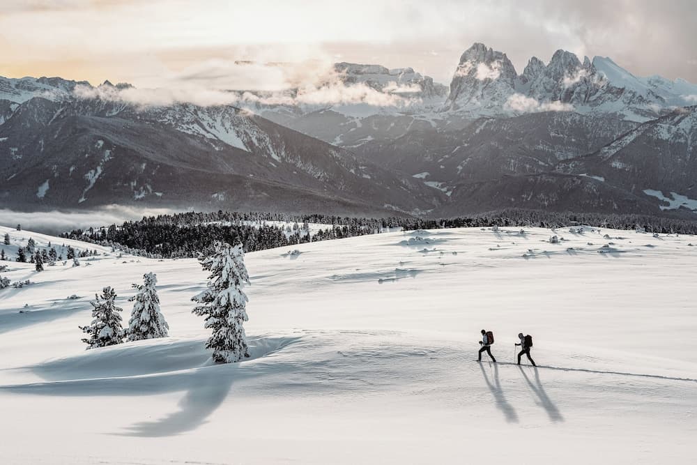 Snowshoeing