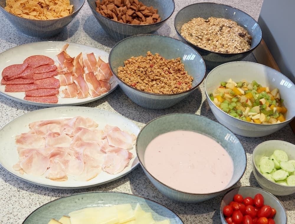 Breakfast buffet