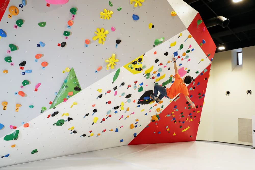 Rock climbing wall - indoor