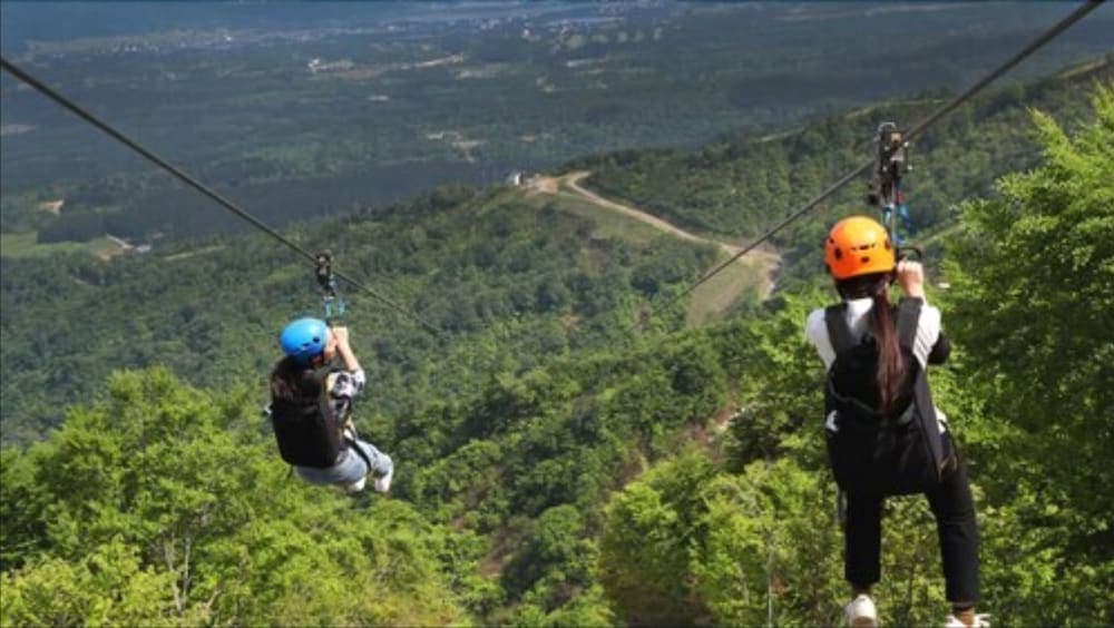 Ziplining