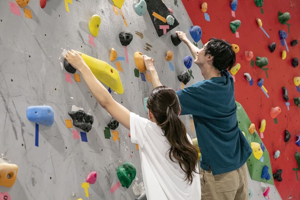 Rock climbing wall - indoor