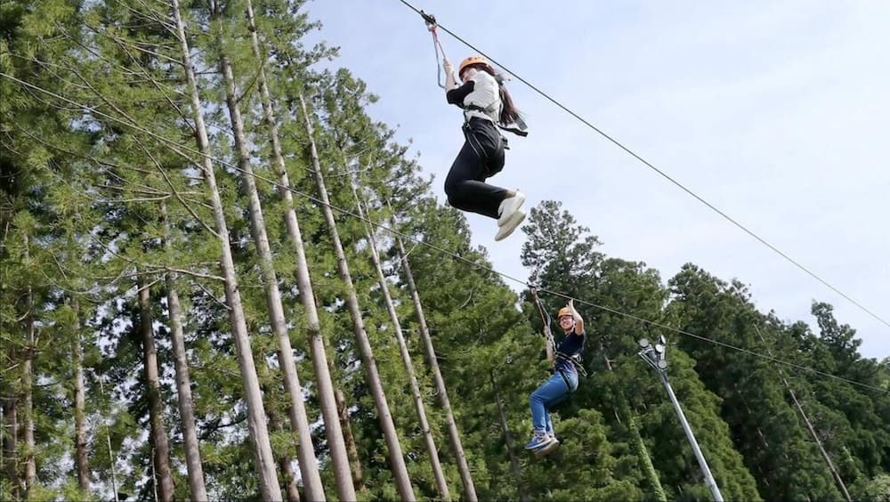 Ziplining