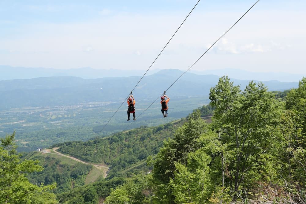 Ziplining