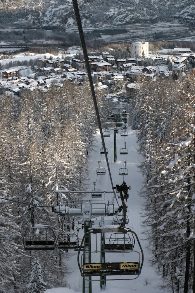 Skiing