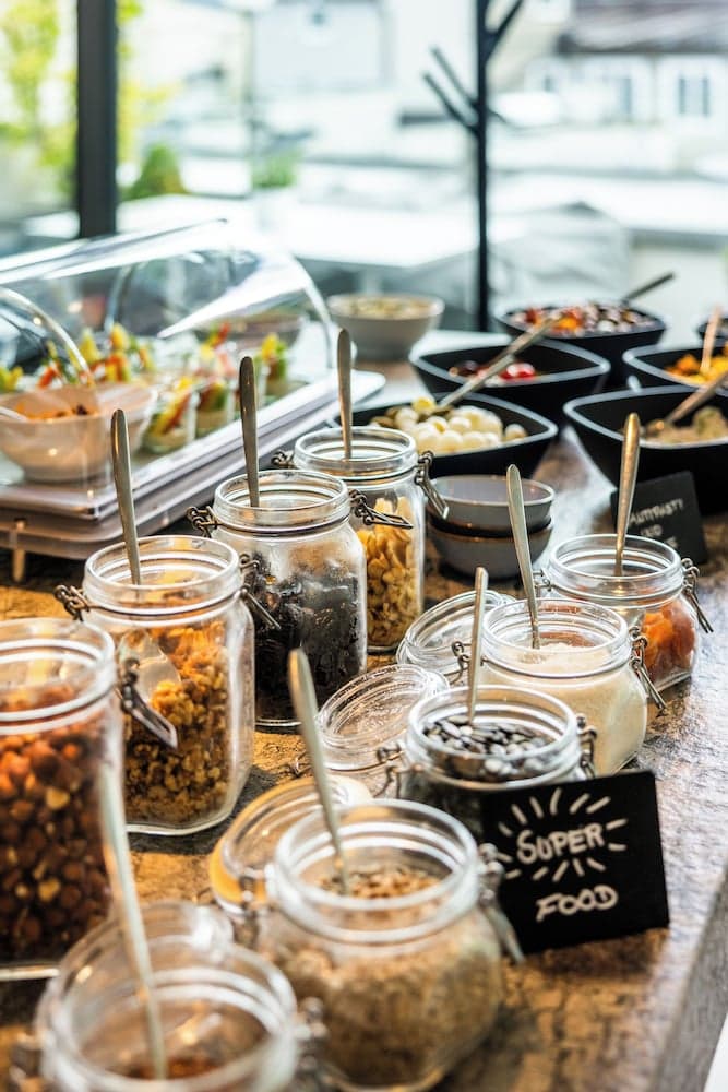 Breakfast buffet