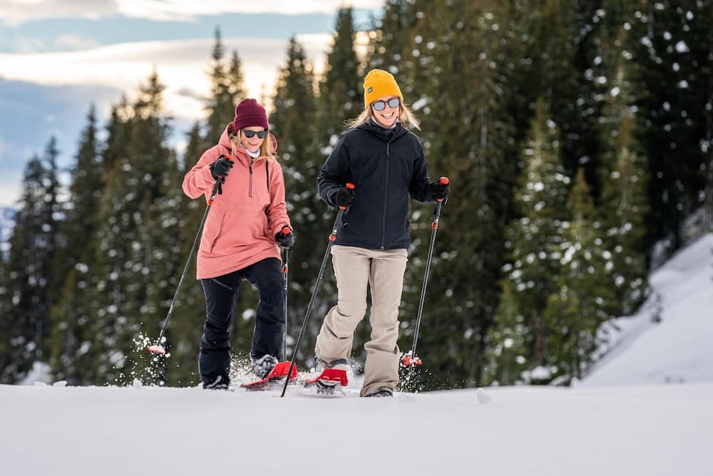 Snowshoeing