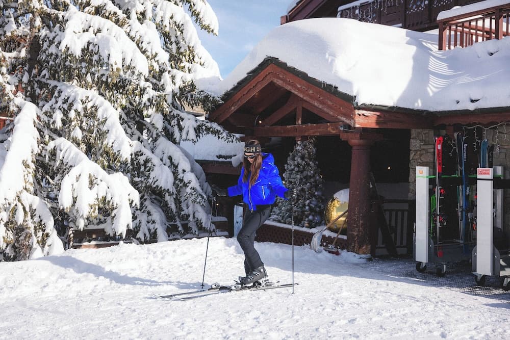 Skiing