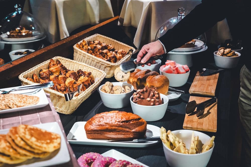 Breakfast buffet