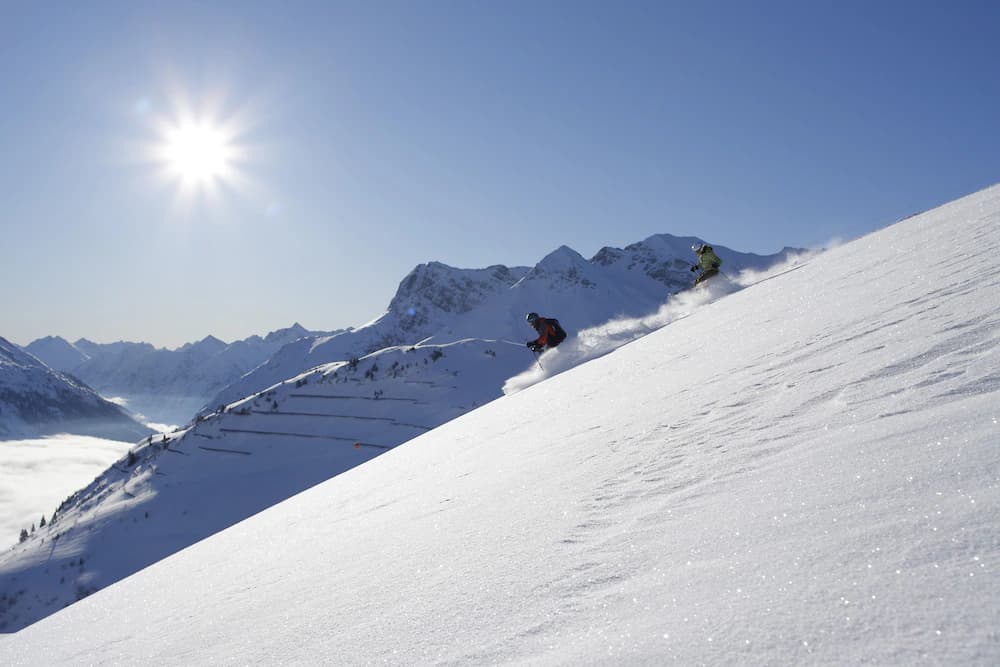Skiing