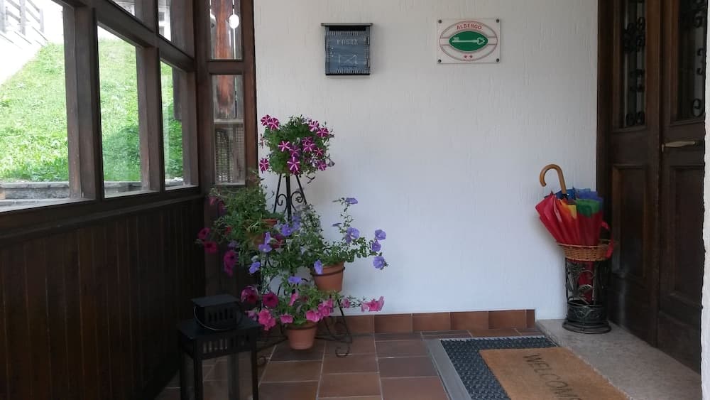 Interior entrance