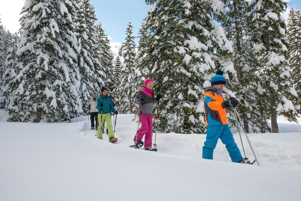 Snowshoeing