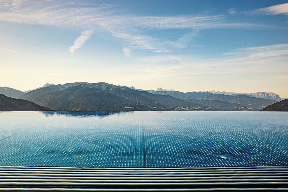 Rooftop pool