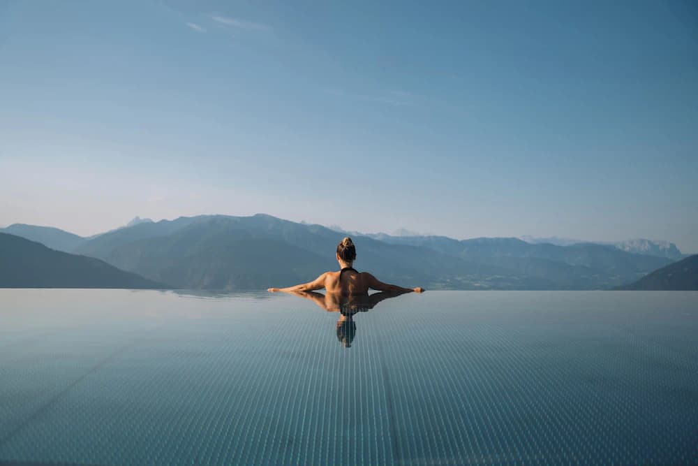 Rooftop pool