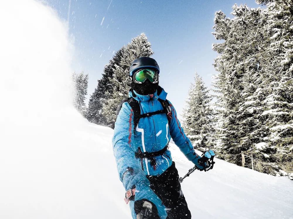 Skiing