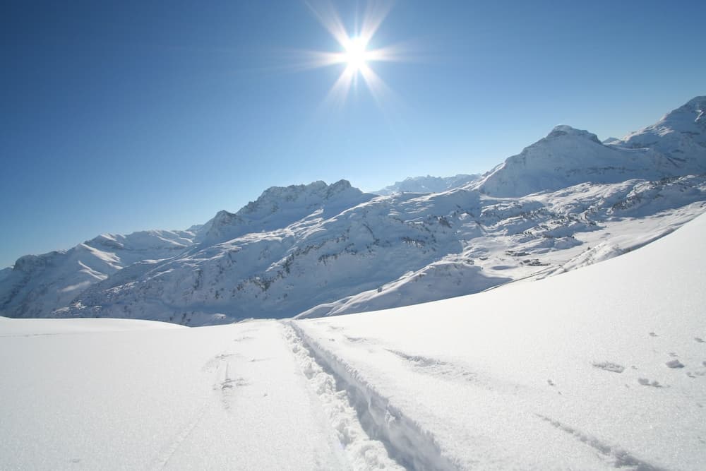 Snowshoeing