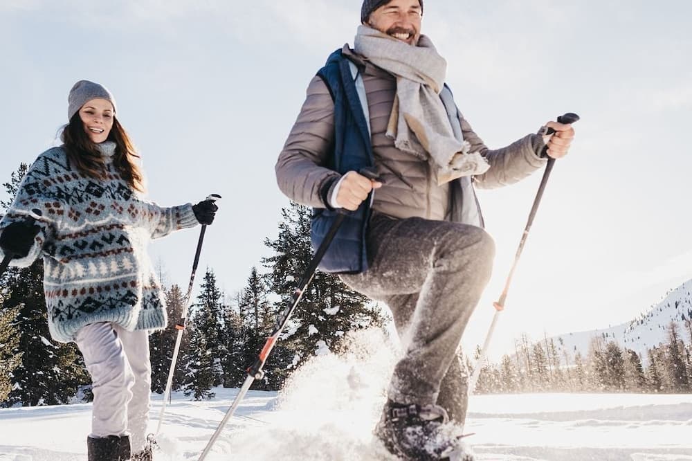 Snowshoeing