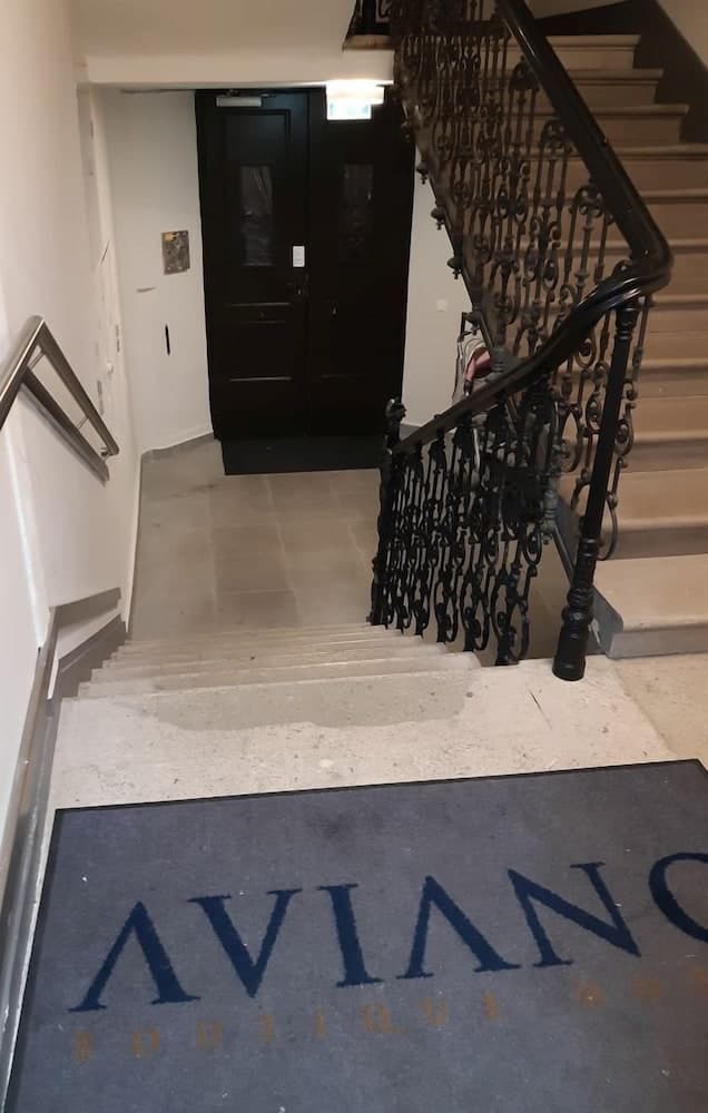 Interior entrance