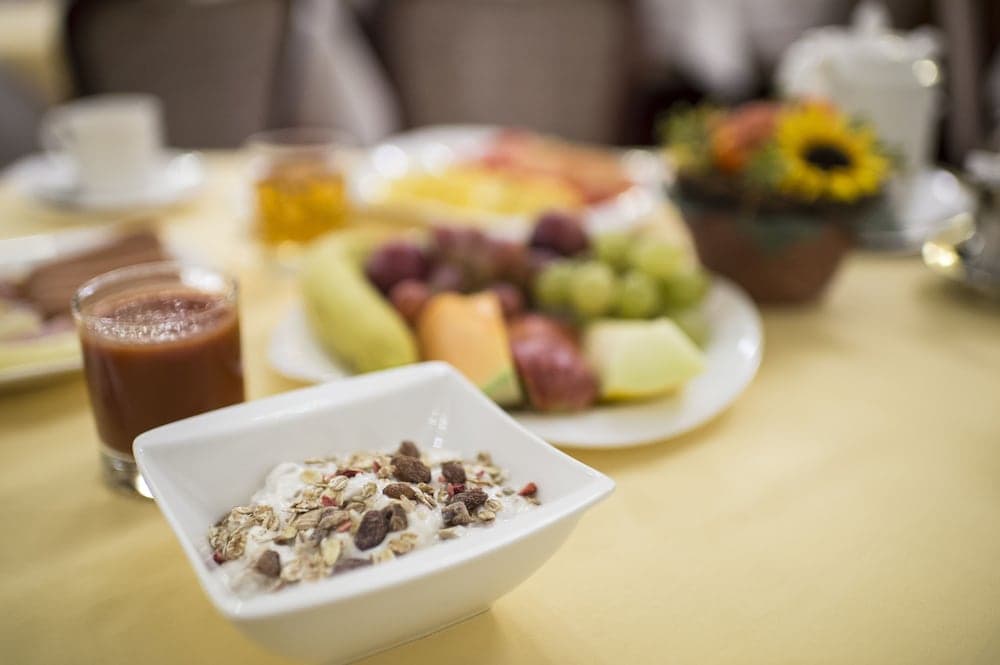 Breakfast area