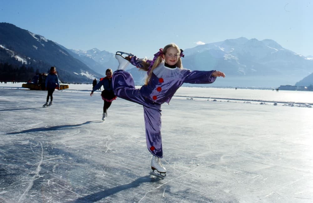 Ice skating