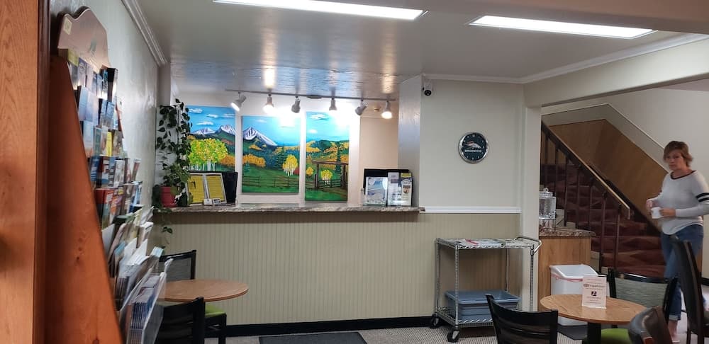 Lobby sitting area