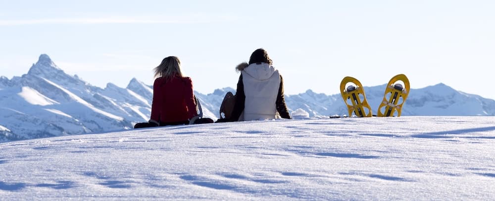 Snowshoeing