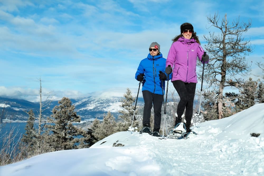 Snowshoeing
