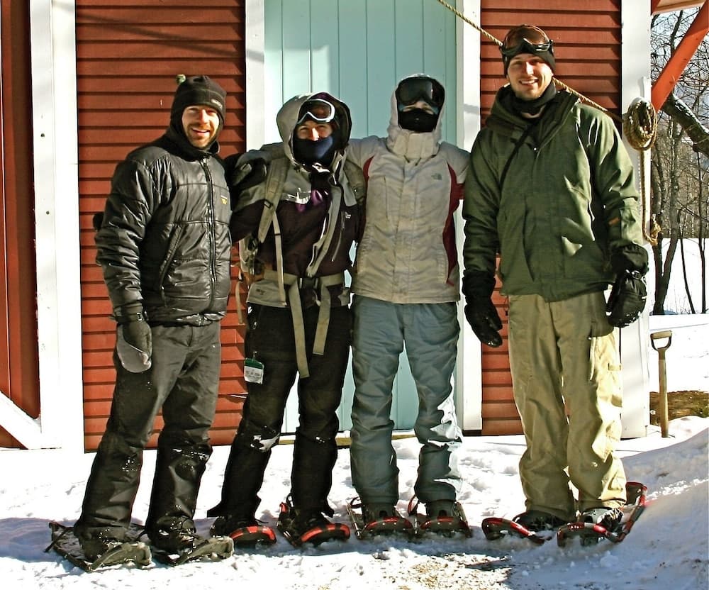 Snowshoeing