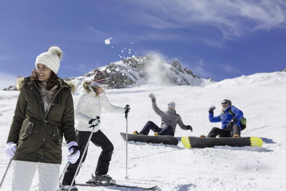 Skiing