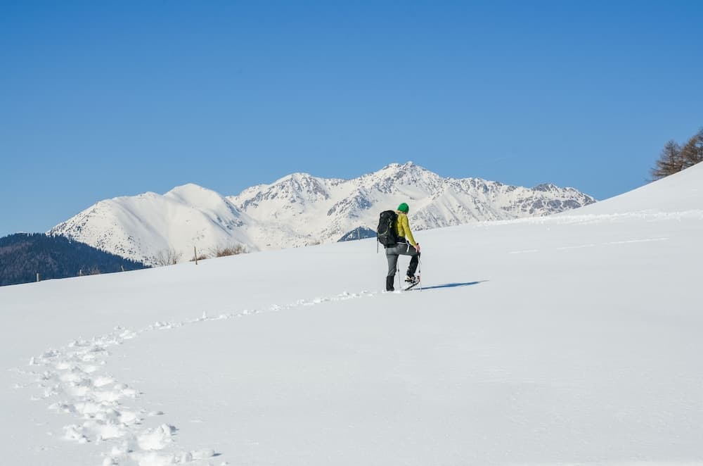 Snowshoeing