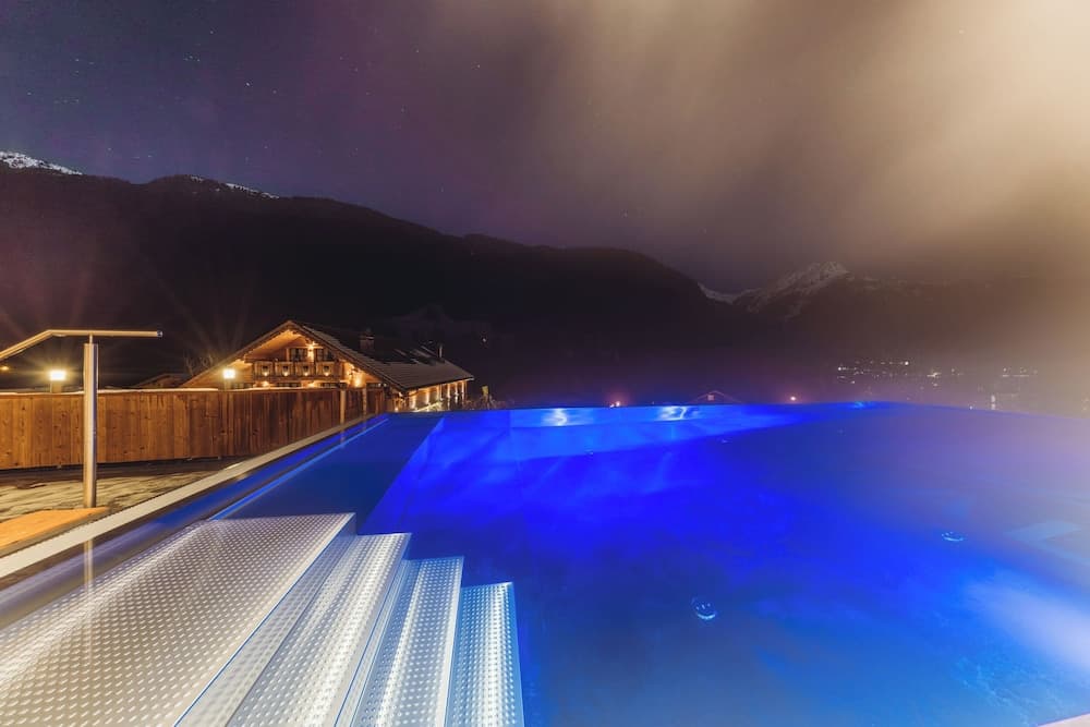 Rooftop pool