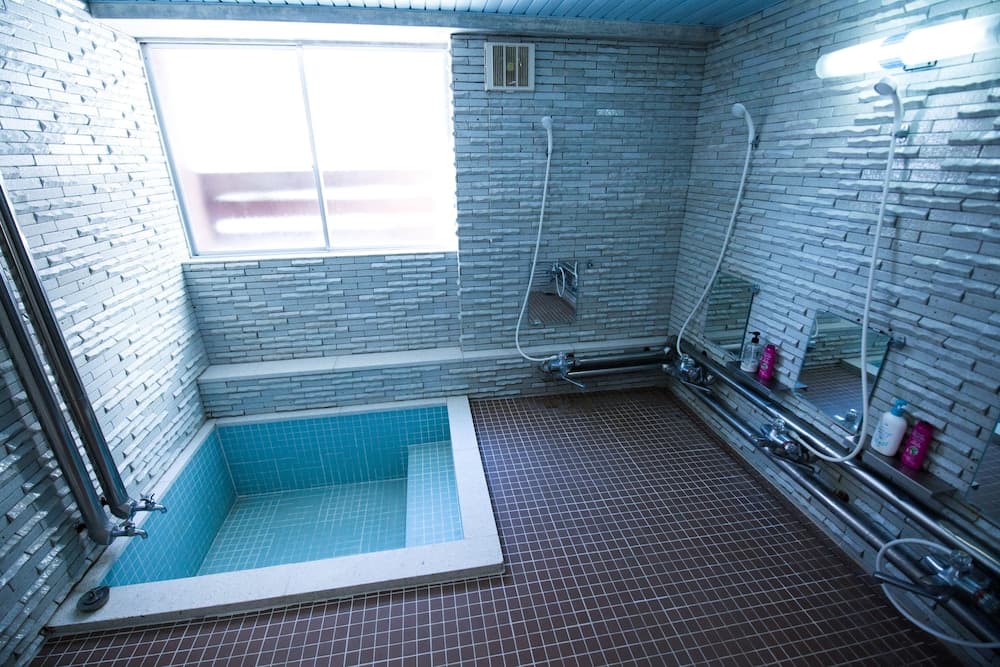 Indoor spa tub