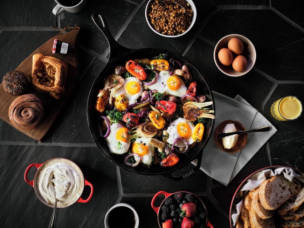 Breakfast buffet