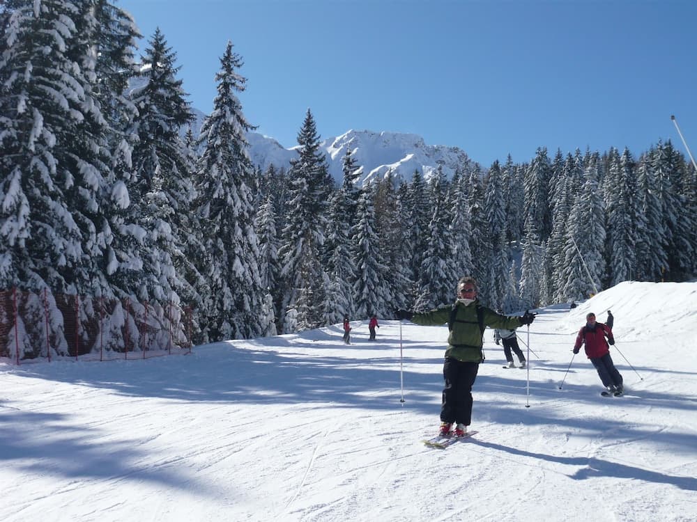 Skiing