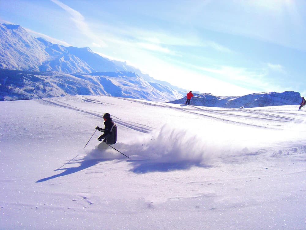 Skiing