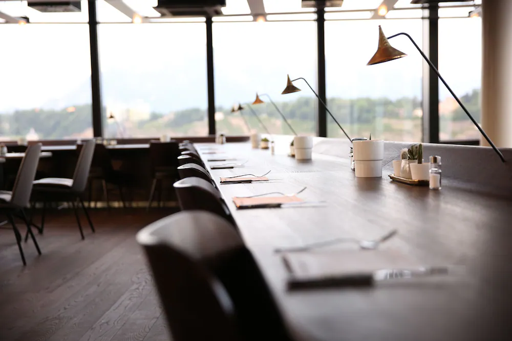 Breakfast area