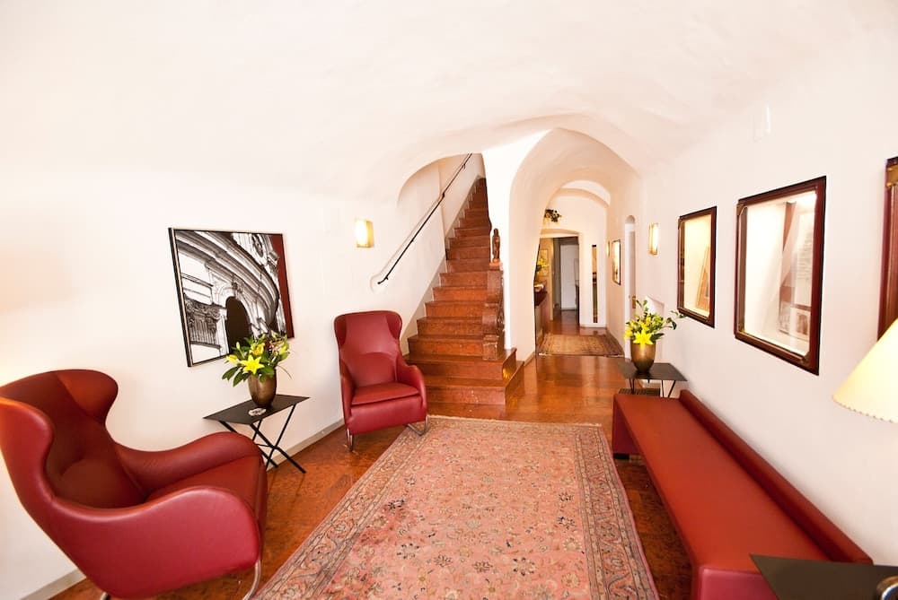 Lobby sitting area