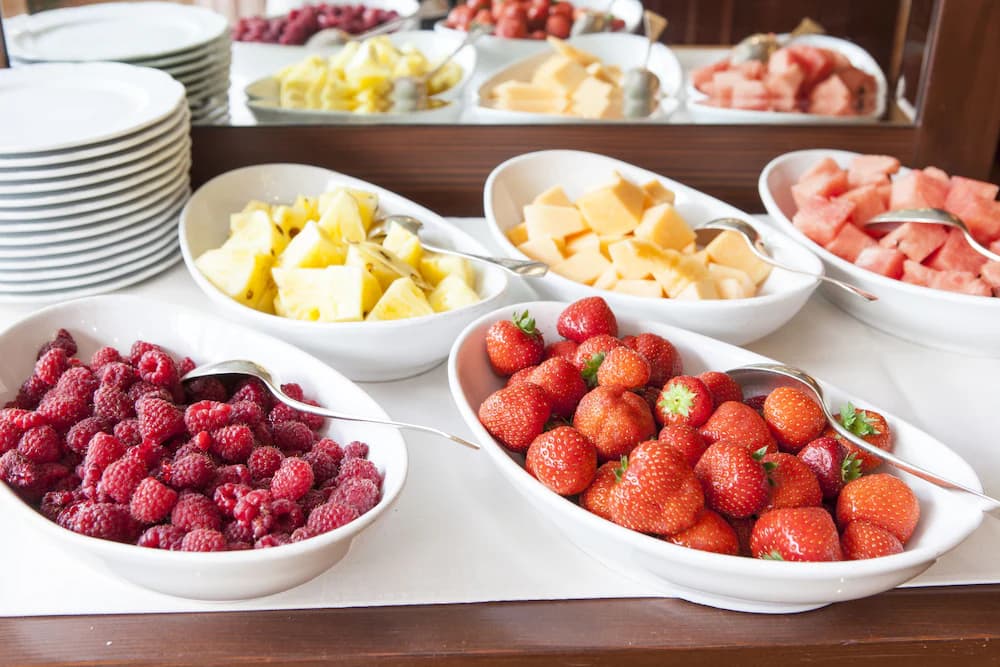 Breakfast buffet