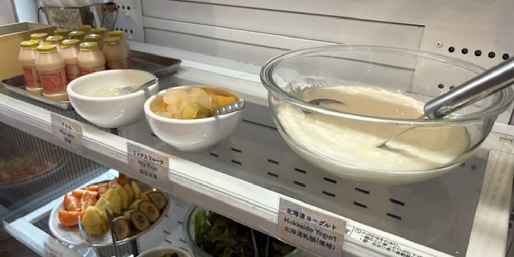 Breakfast buffet