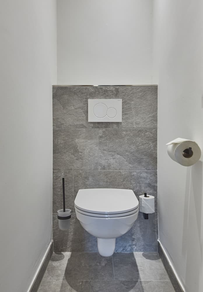 Raised toilet seat