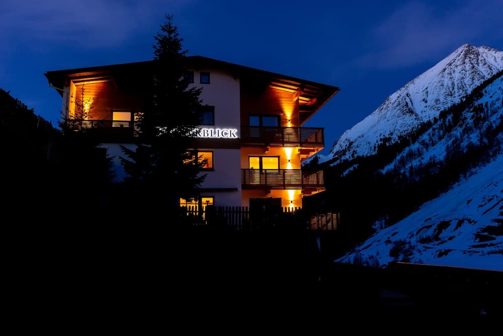 Front of property - evening/night