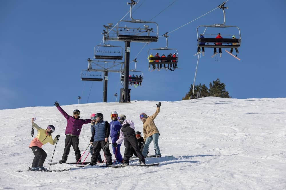 Skiing