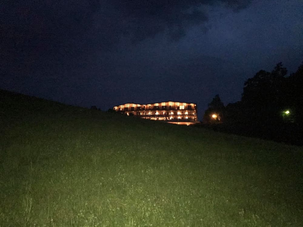 Front of property - evening/night